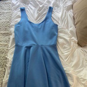 Light Blue Skater Dress